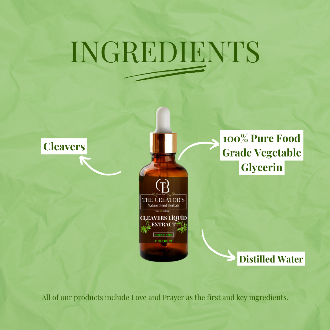 Cleavers Liquid Extract